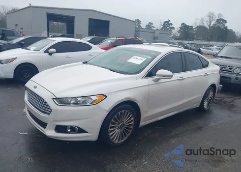 2016 Ford Fusion Titanium from USA, damaged, VIN 3FA6P0K99GR400687